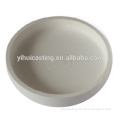Ceramic round shape dish for metals holding